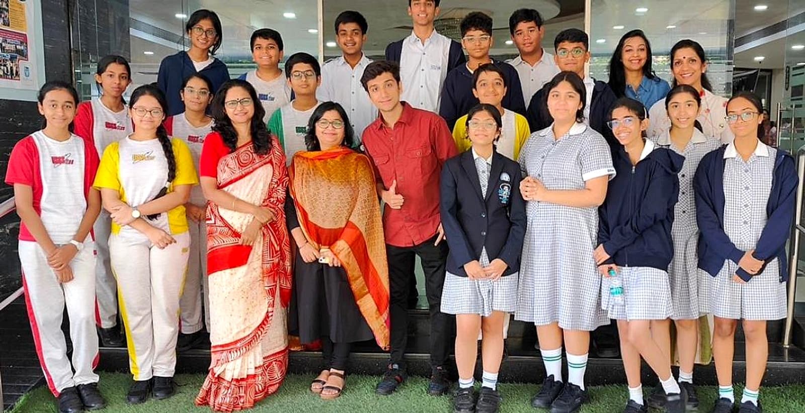 Keya with the Entrepreneurship Club